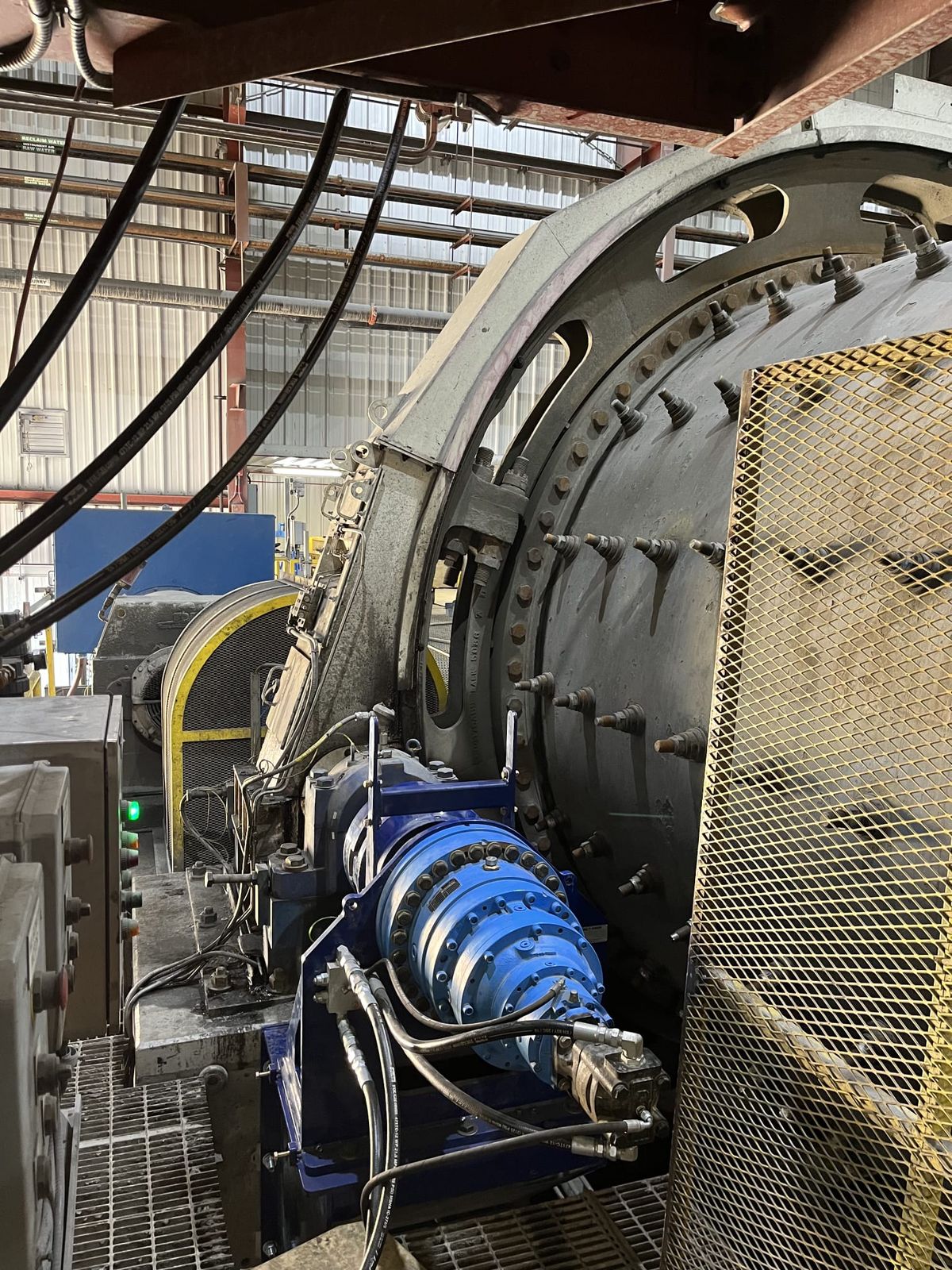 Inching Drive on 15 x 20 Ball Mill